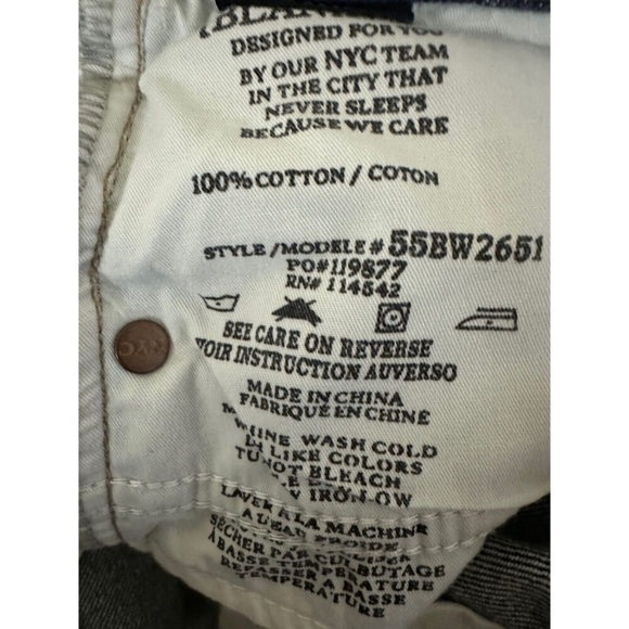 BLANKNYC cooper Long slim straight jeans 30 blue denim NWT Split High Waist - Picture 7 of 8